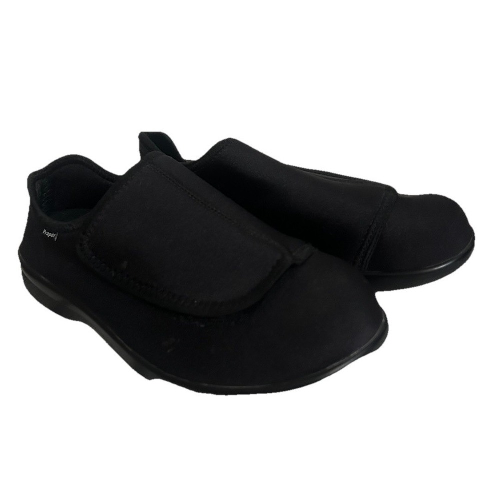 Propet Cush N Foot 12XX(5E) Extra Wide Men's Black Casual Slipper Shoe M0202
